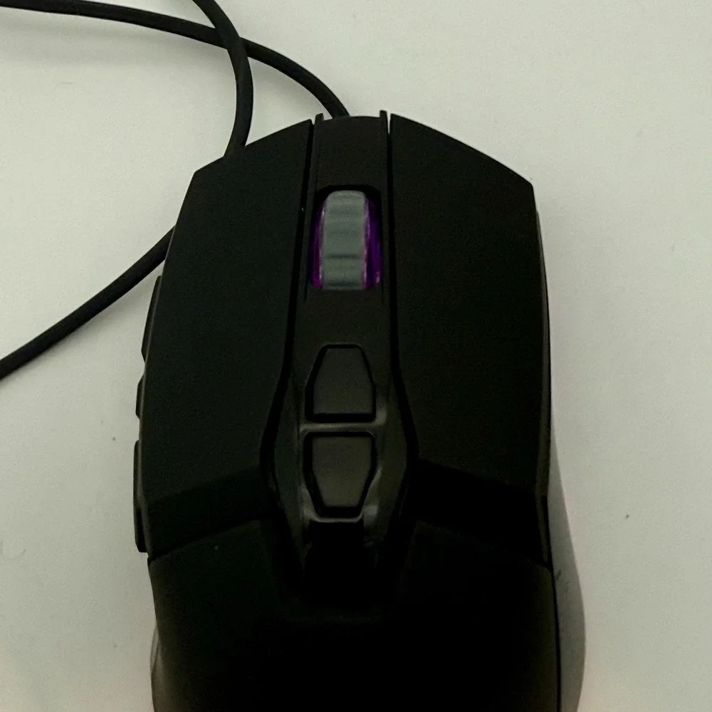 CyberPowerPC Elite M1-131 Wired RGB Gaming Optical Mouse USB Tested Working - Picture 12 of 14
